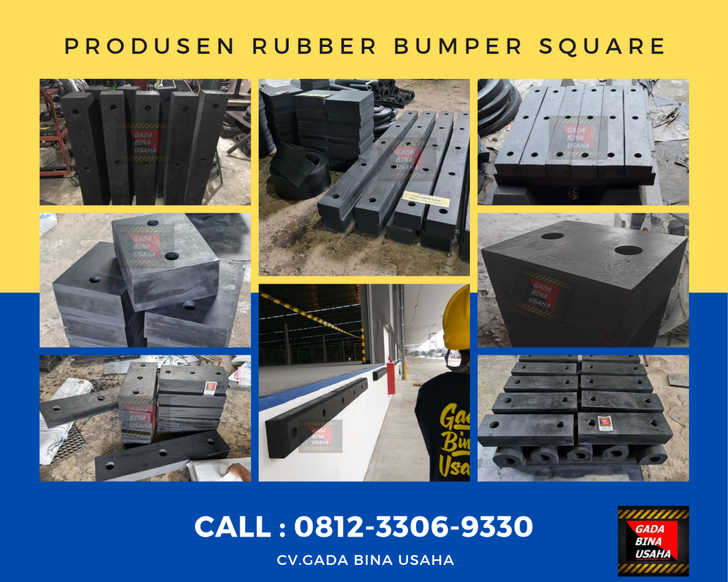 produsen rubber bumper square