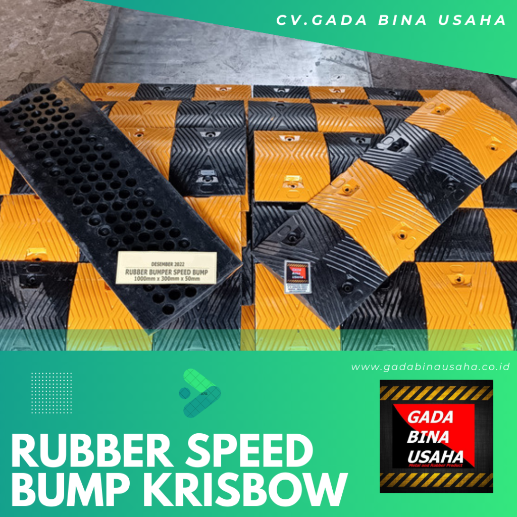 Rubber Speedbump Krisbow
